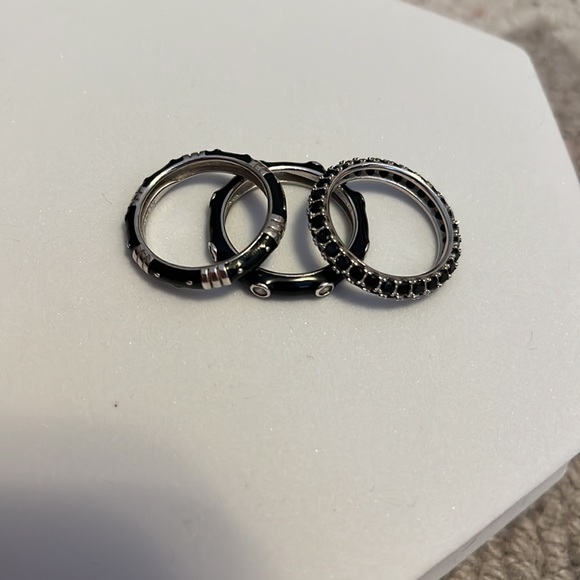 Stackable rings (total 3) - Picture 1 of 5